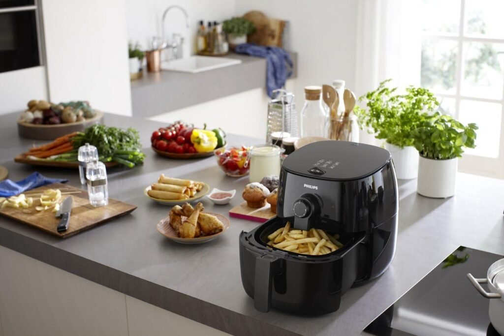 Philips Kitchen Appliances Philips TurboStar Technology Airfryer, Analog Interface Philips Kitchen Appliances Philips TurboStar Technology Airfryer, Analog Interface