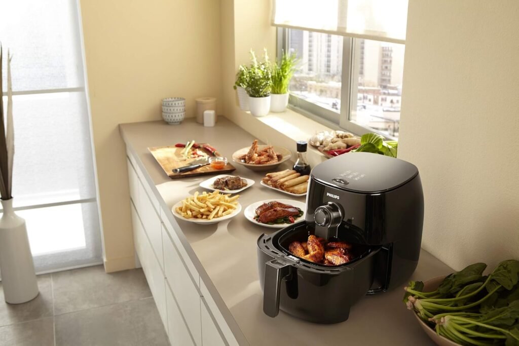 Philips Kitchen Appliances Philips TurboStar Technology Airfryer, Analog Interface Philips Kitchen Appliances Philips TurboStar Technology Airfryer, Analog Interface