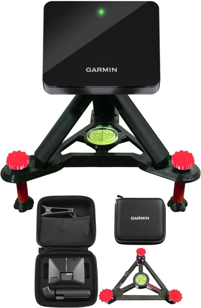 Garmin Approach R10 Portable Golf Launch Monitor Simulator Bundle - Great for Home, Outdoor Indoor, Projector Compatible, Software Accuracy Upgraded - Includes PlayBetter Alignment Stand Garmin Approach R10 Portable Golf Launch Monitor Simulator Bundle - Great for Home, Outdoor Indoor, Projector Compatible, Software Accuracy Upgraded - Includes PlayBetter Alignment Stand