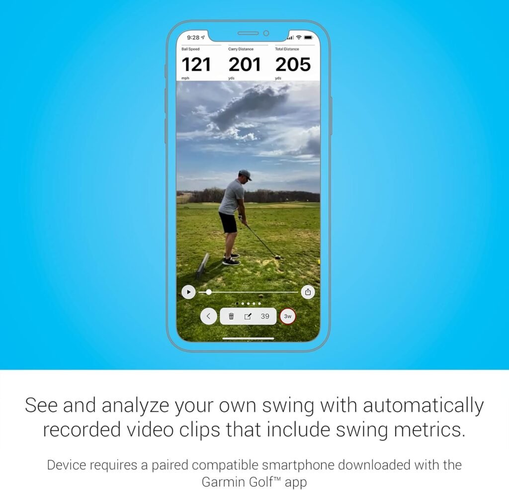 Garmin Approach R10, Portable Golf Launch Monitor, Take Your Game Home, Indoors or to the Driving Range, Up to 10 Hours Battery Life - 010-02356-00 Garmin Approach R10, Portable Golf Launch Monitor, Take Your Game Home, Indoors or to the Driving Range, Up to 10 Hours Battery Life - 010-02356-00
