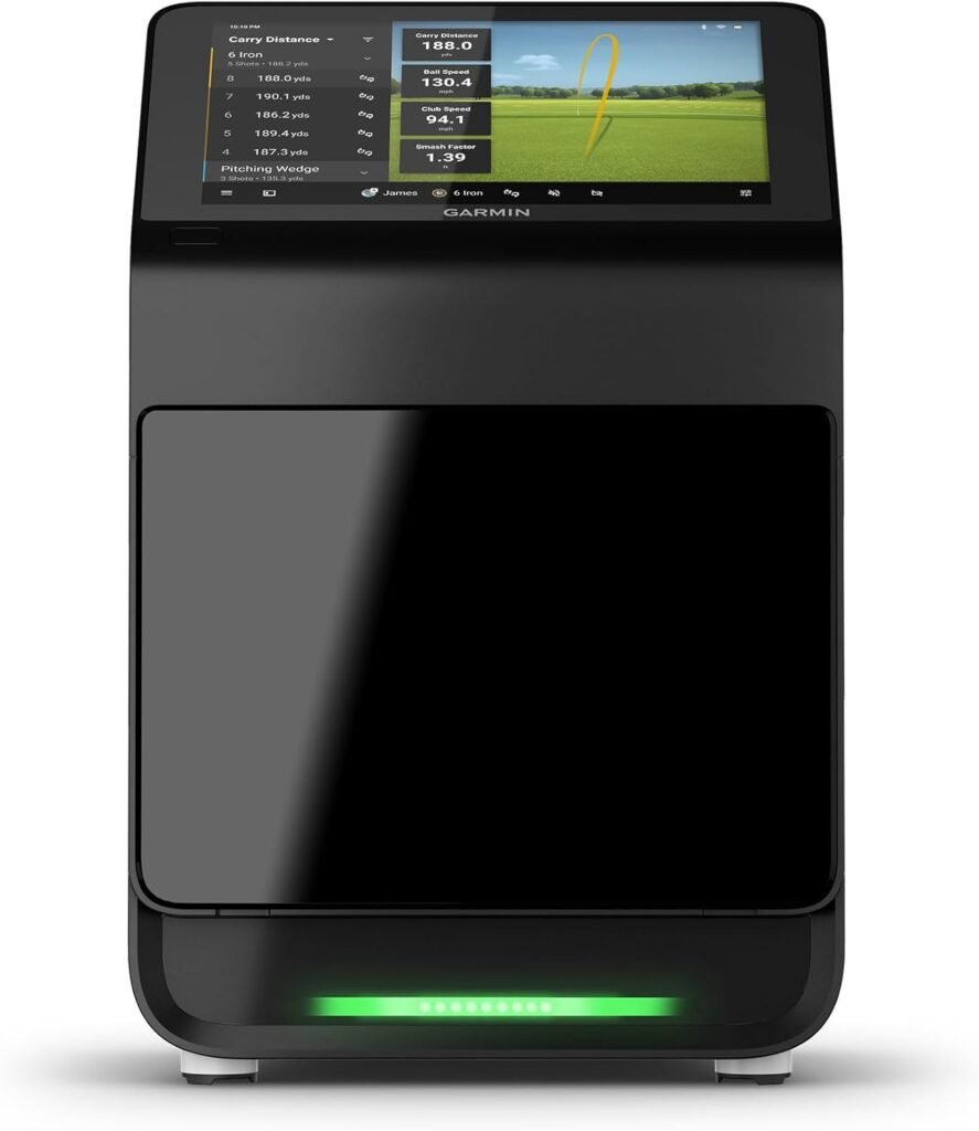 Garmin Approach® R50, Premium Golf Launch Monitor and Simulator, 10 Built-in Color Touchscreen Display