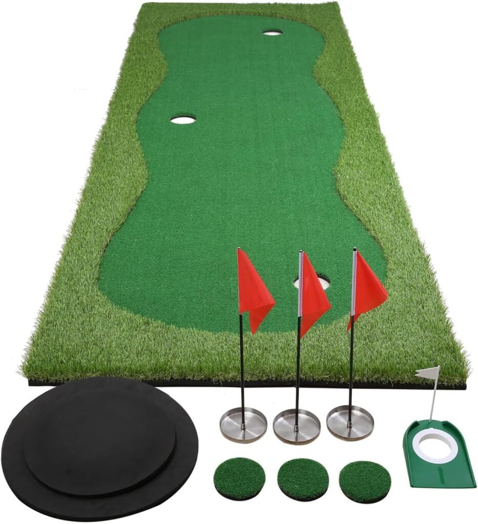 Golf Putting Green, Practice Putting Green Mat, Large Professional Golfing Training Mat for Indoor Outdoor… Golf Putting Green, Practice Putting Green Mat, Large Professional Golfing Training Mat for Indoor Outdoor…