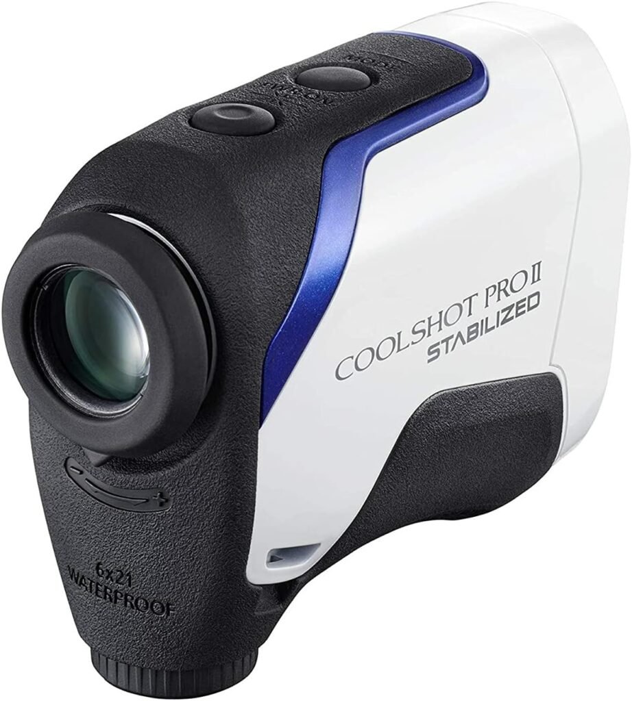 Nikon COOLSHOT PROII STABILIZED Golf Rangefinder | Waterproof stabilized laser rangefinder with slope, OLED display | Official Nikon USA Model Nikon COOLSHOT PROII STABILIZED Golf Rangefinder | Waterproof stabilized laser rangefinder with slope, OLED display | Official Nikon USA Model