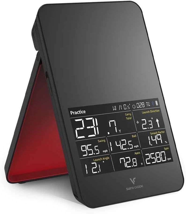 Voice Caddie SC4 PRO Golf Launch Monitor 3D Driving Range Simulator for Indoor and Outdoor Use | Portable Golf Swing Analyzer Golf Tracker with Built-in Screen Voice Caddie SC4 PRO Golf Launch Monitor 3D Driving Range Simulator for Indoor and Outdoor Use | Portable Golf Swing Analyzer Golf Tracker with Built-in Screen